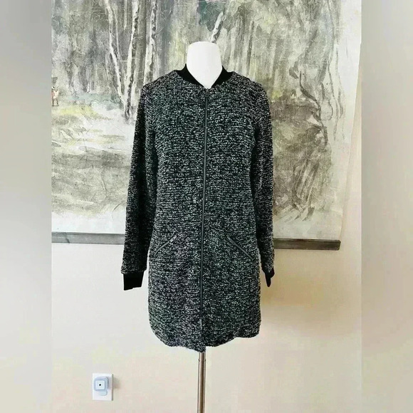SALE Sanctuary City Sweater Marled Coat Size Small $179 - Picture 2 of 16